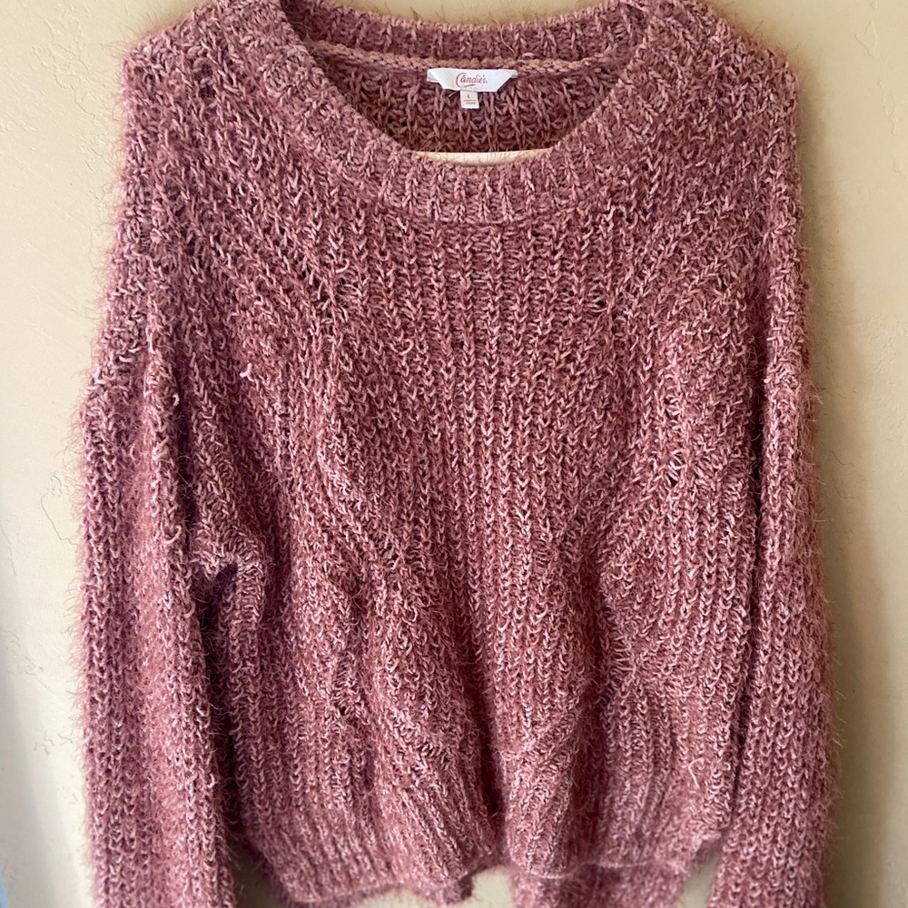 Pink sweater